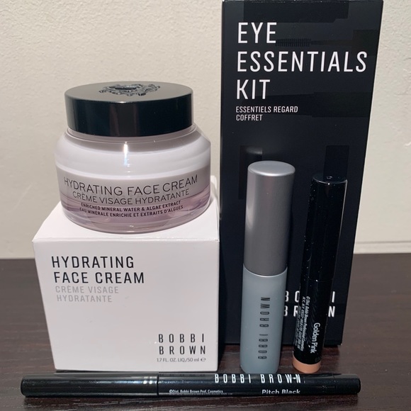 Bobbi Brown Hydrating Face Cream & Black Eyeliner